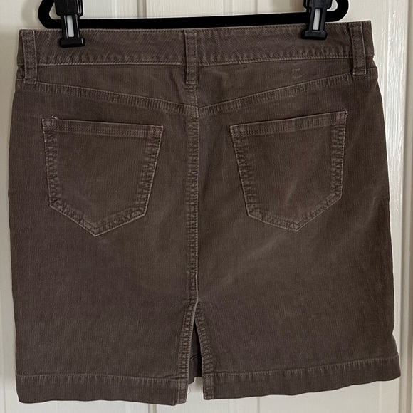 Old Navy - Corduroy Mini Skirt - Grey - Picture 2 of 3